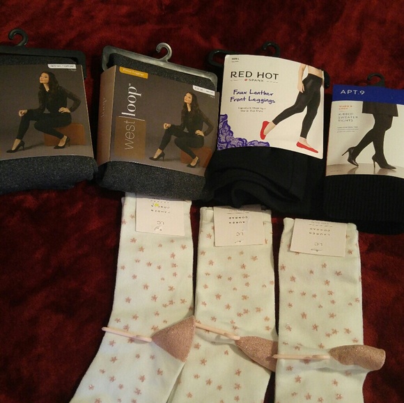 Apt. 9 Other - Legging, tights and socks bundle
